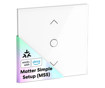 Przycisk inteligentny Meross Inteligentny przełącznik rolet WiFi MRS100MA(EU) (Matter)